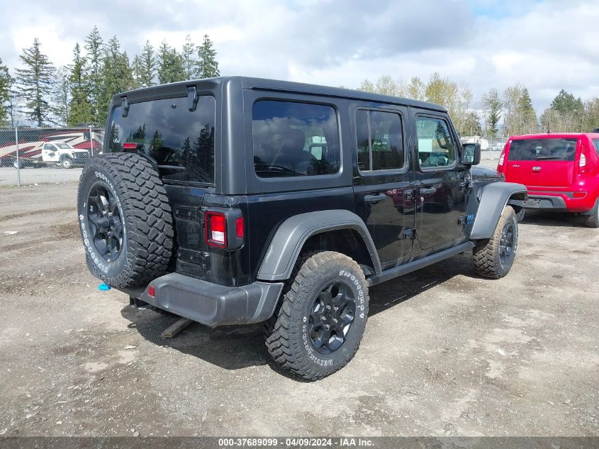 2023 Jeep Wrangler 4Xe 4X4 VIN: 1C4JJXN61PW642581 Lot: 37689099