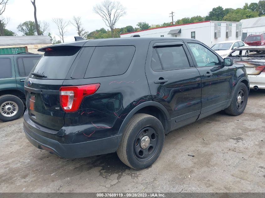 2017 Ford Utility Police Interceptor VIN: 1FM5K8AR8HGD57436 Lot: 37689119