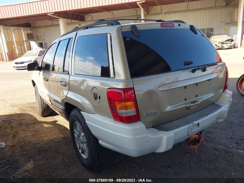 2001 Jeep Grand Cherokee Limited VIN: 1J4GX58N01C729309 Lot: 37689159