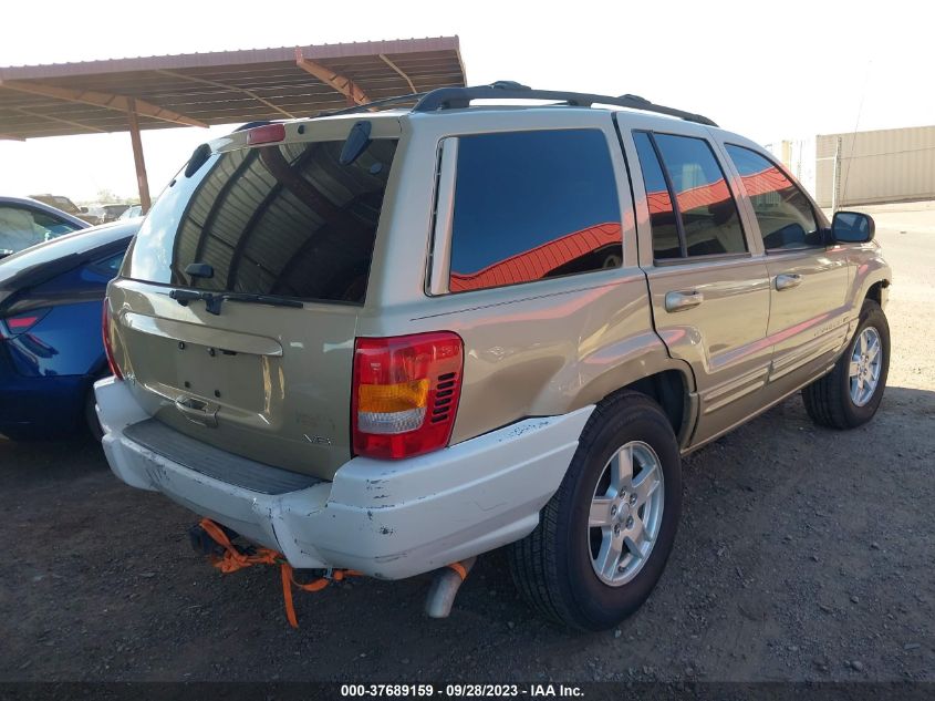 2001 Jeep Grand Cherokee Limited VIN: 1J4GX58N01C729309 Lot: 37689159