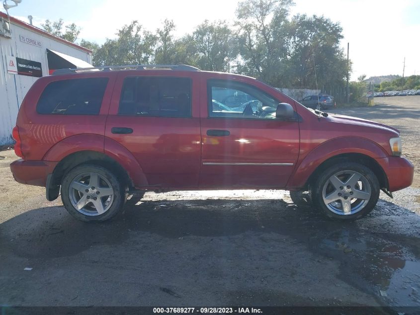 2007 Dodge Durango Limited VIN: 1D8HB58P27F524075 Lot: 37689277