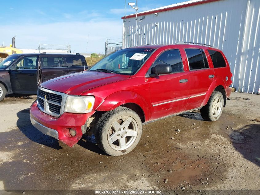 2007 Dodge Durango Limited VIN: 1D8HB58P27F524075 Lot: 37689277