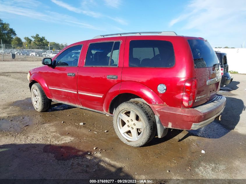 2007 Dodge Durango Limited VIN: 1D8HB58P27F524075 Lot: 37689277