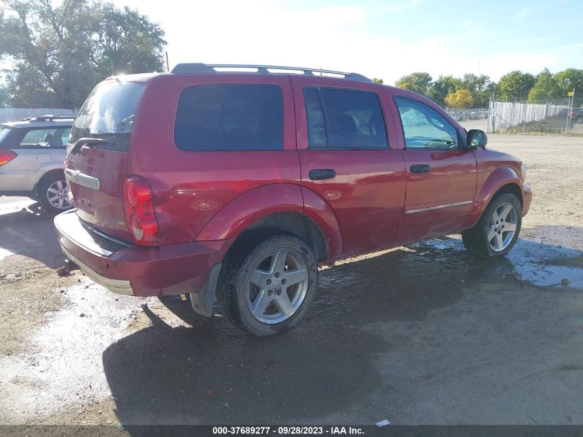 2007 Dodge Durango Limited VIN: 1D8HB58P27F524075 Lot: 37689277