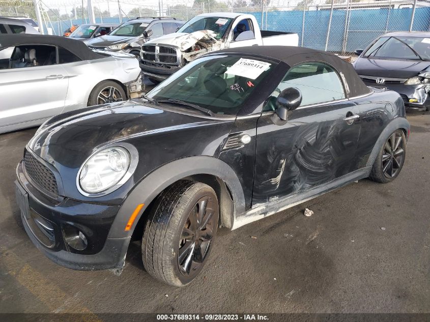 2012 Mini Cooper Roadster VIN: WMWSY1C50CT311765 Lot: 37689314