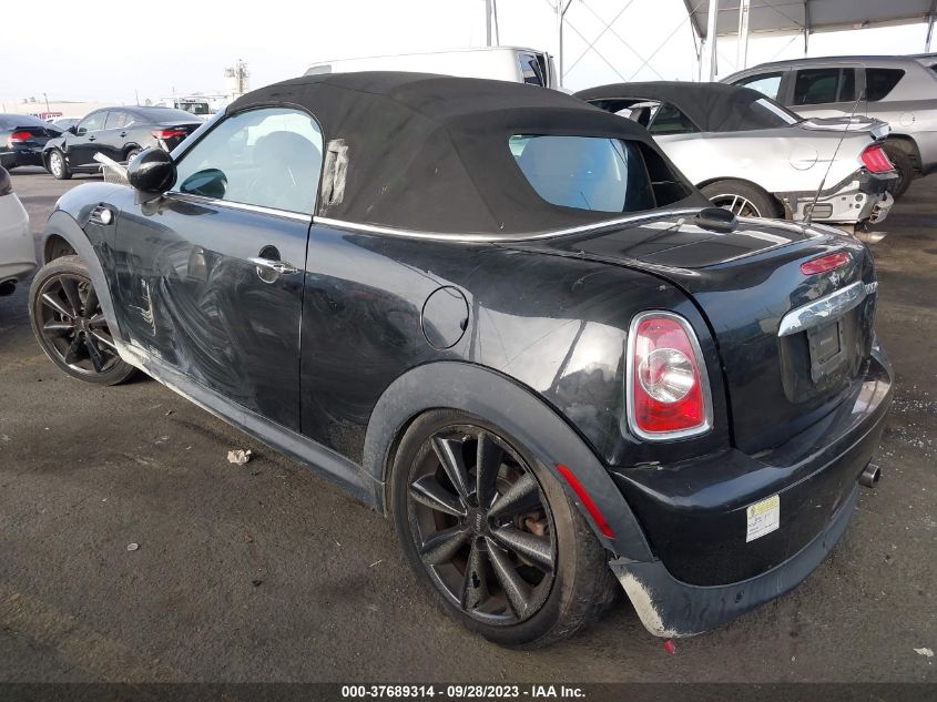 2012 Mini Cooper Roadster VIN: WMWSY1C50CT311765 Lot: 37689314