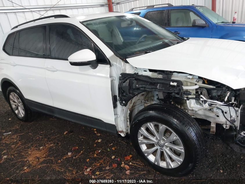 2019 Volkswagen Tiguan S VIN: 3VV0B7AXXKM020241 Lot: 37689393