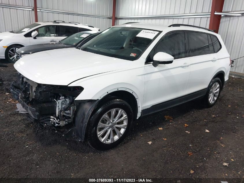 2019 Volkswagen Tiguan S VIN: 3VV0B7AXXKM020241 Lot: 37689393