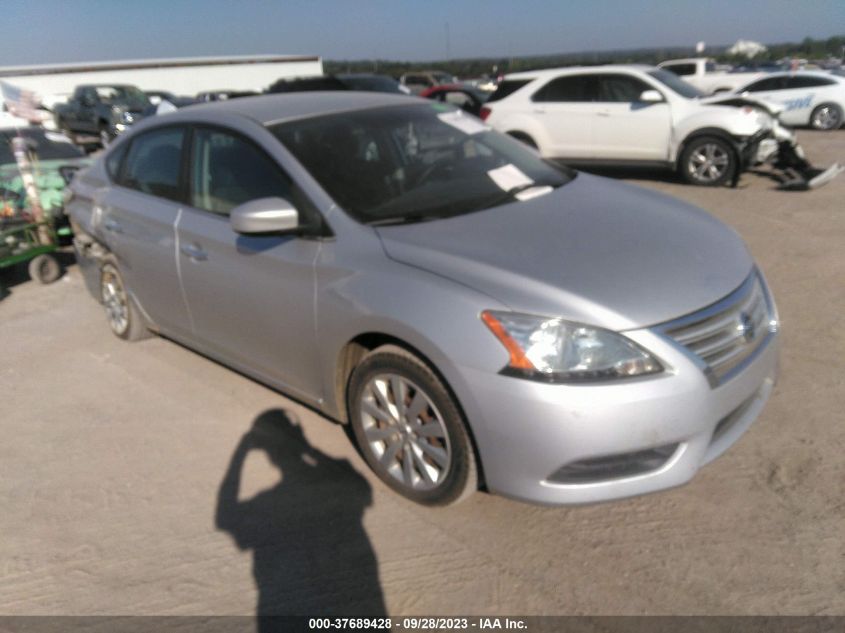 2013 Nissan Sentra S VIN: 3N1AB7AP6DL678766 Lot: 37689428