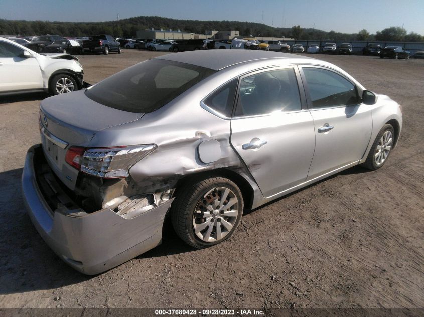 2013 Nissan Sentra S VIN: 3N1AB7AP6DL678766 Lot: 37689428