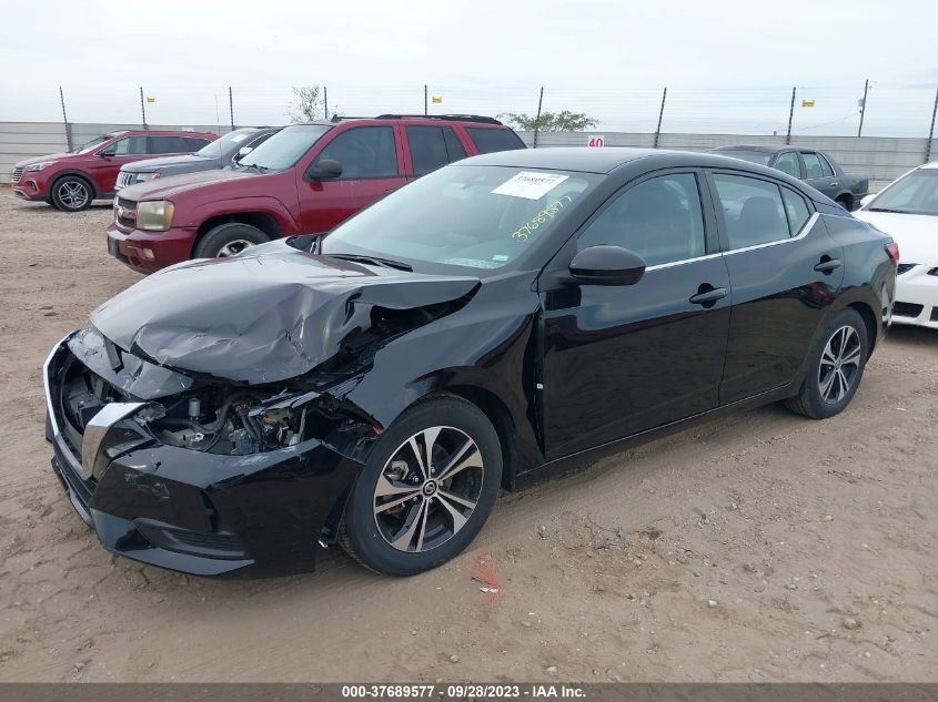 2021 Nissan Sentra Sv Xtronic Cvt VIN: 3N1AB8CV6MY262754 Lot: 37689577