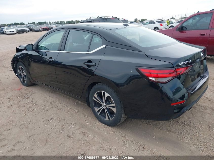 2021 Nissan Sentra Sv Xtronic Cvt VIN: 3N1AB8CV6MY262754 Lot: 37689577