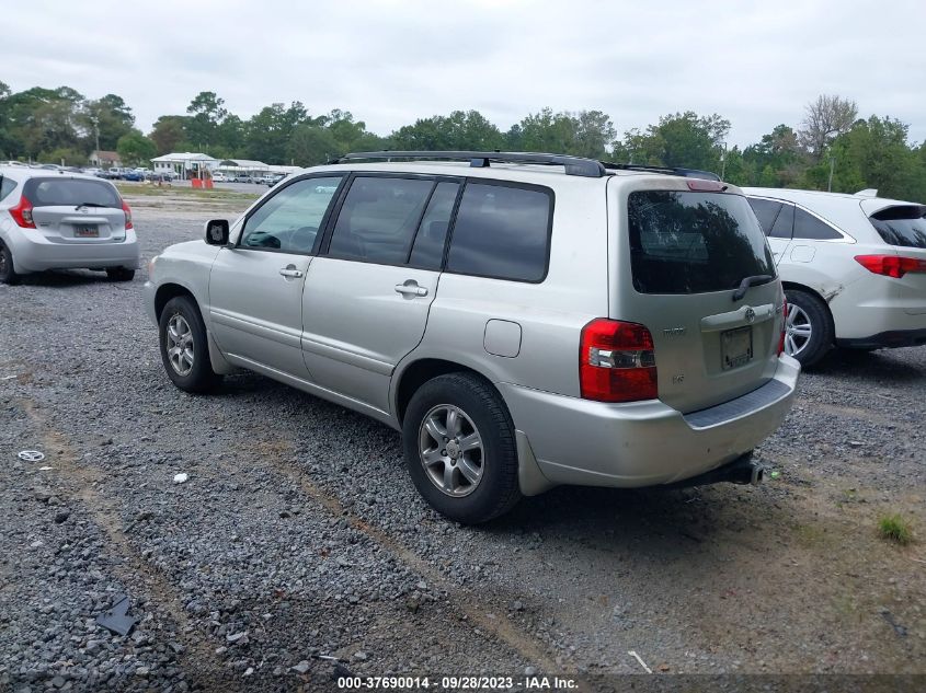 2005 Toyota Highlander VIN: JTEGP21A050081601 Lot: 37690014