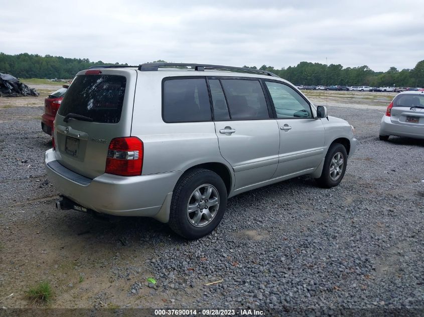 2005 Toyota Highlander VIN: JTEGP21A050081601 Lot: 37690014