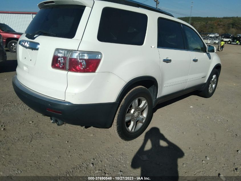 2008 GMC Acadia Slt2 VIN: 1GKER33768J205516 Lot: 37690548