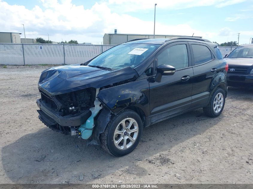 2020 Ford Ecosport Se VIN: MAJ3S2GE9LC335190 Lot: 37691261