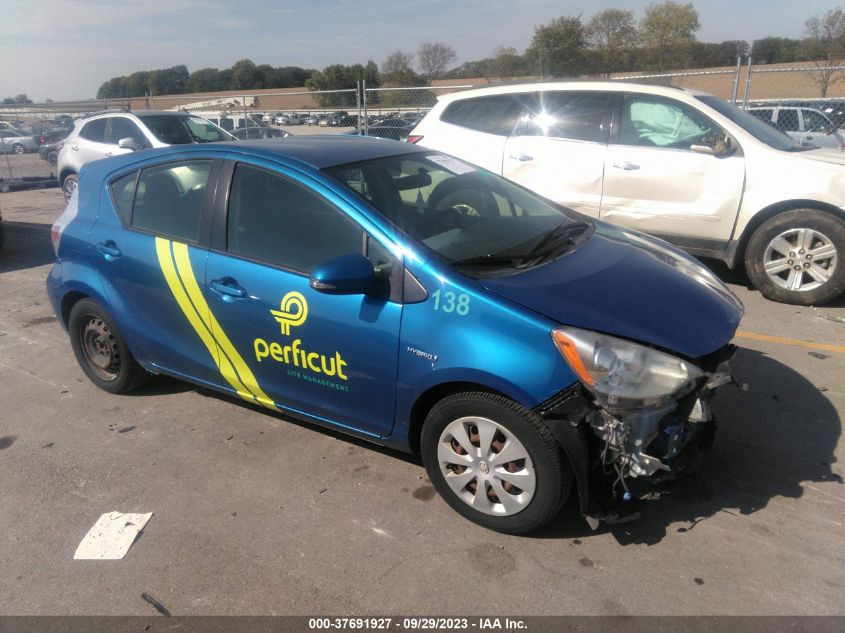 JTDKDTB32C1520737 2012 Toyota Prius C Two