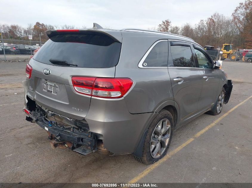 2016 Kia Sorento Sx VIN: 5XYPKDA57GG111997 Lot: 37692895