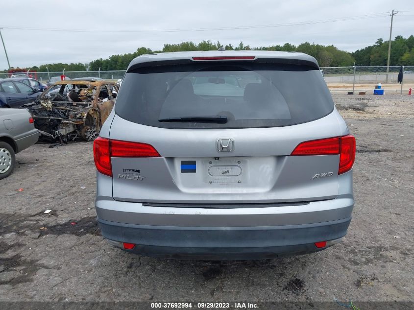 2016 Honda Pilot Exln VIN: 5FNYF6H74GB114083 Lot: 40534046