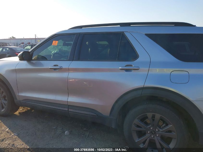 2021 Ford Explorer Xlt VIN: 1FMSK8DH5MGA83032 Lot: 37693556