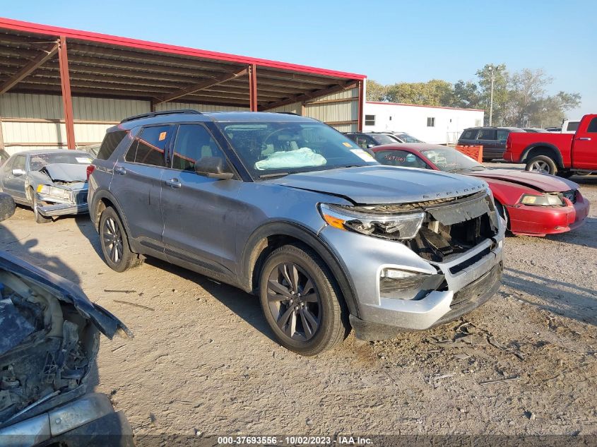 2021 Ford Explorer Xlt VIN: 1FMSK8DH5MGA83032 Lot: 37693556