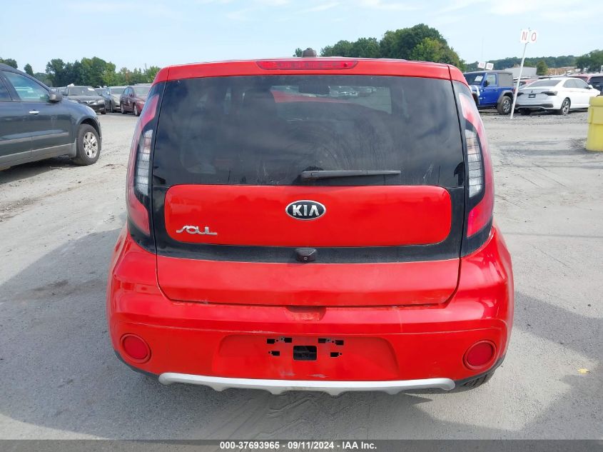 2017 Kia Soul + VIN: KNDJP3A50H7475937 Lot: 37693965