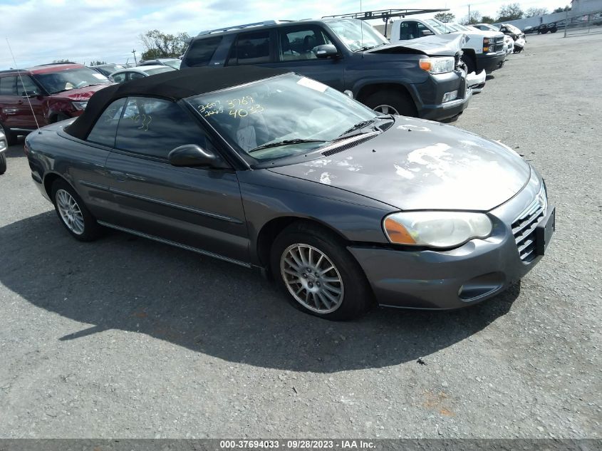 2005 Chrysler Sebring Touring VIN: 1C3EL55RX5N592605 Lot: 37694033