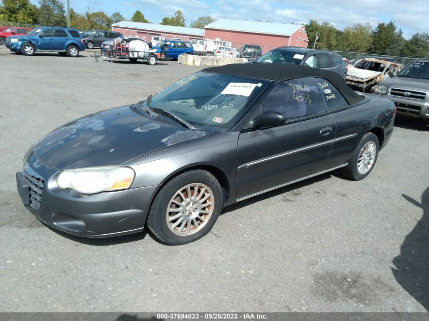 2005 Chrysler Sebring Touring VIN: 1C3EL55RX5N592605 Lot: 37694033