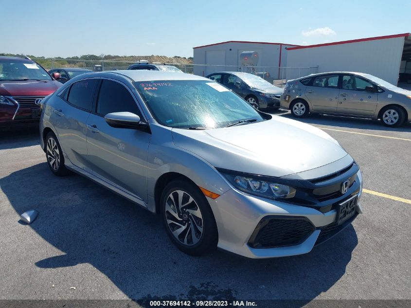 SHHFK7H29HU216024 2017 Honda Civic Hatchback Lx