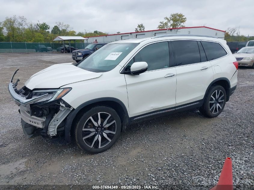 2019 Honda Pilot Touring VIN: 5FNYF6H97KB004915 Lot: 37694349