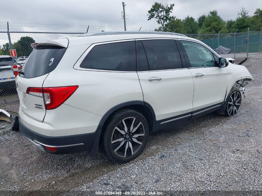 2019 Honda Pilot Touring VIN: 5FNYF6H97KB004915 Lot: 37694349