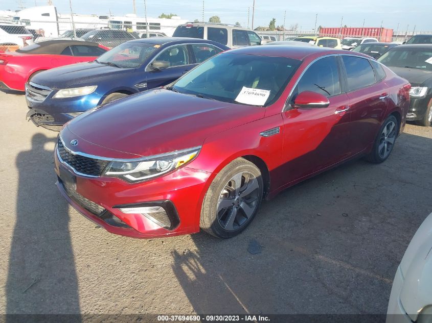 5XXGT4L37LG405455 2020 Kia Optima S