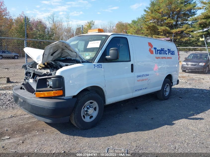 2017 Chevrolet Express Cargo Van VIN: 1GCWGAFF8H1133148 Lot: 37694741