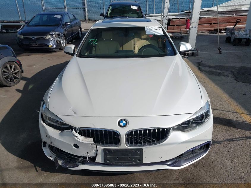 2018 BMW 4 Series 430I VIN: WBA4J1C54JBM11934 Lot: 37695063