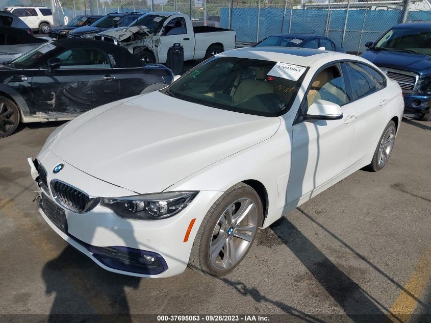 2018 BMW 4 Series 430I VIN: WBA4J1C54JBM11934 Lot: 37695063