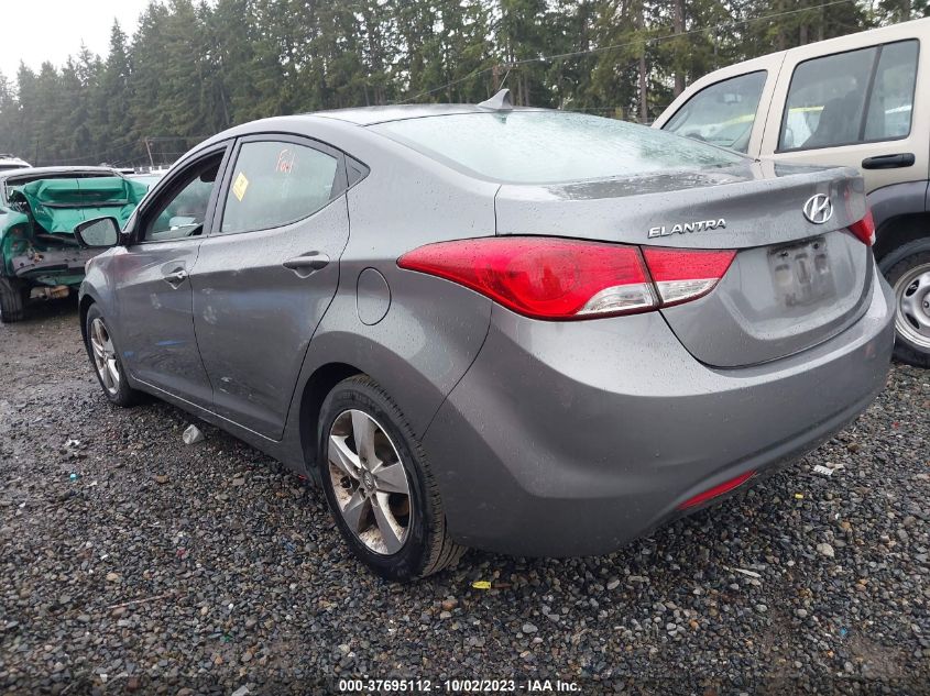 2013 Hyundai Elantra Gls VIN: 5NPDH4AE8DH307839 Lot: 37695112