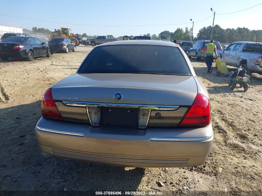 2006 Mercury Grand Marquis Gs VIN: 2MEFM74VX6X646104 Lot: 37695496