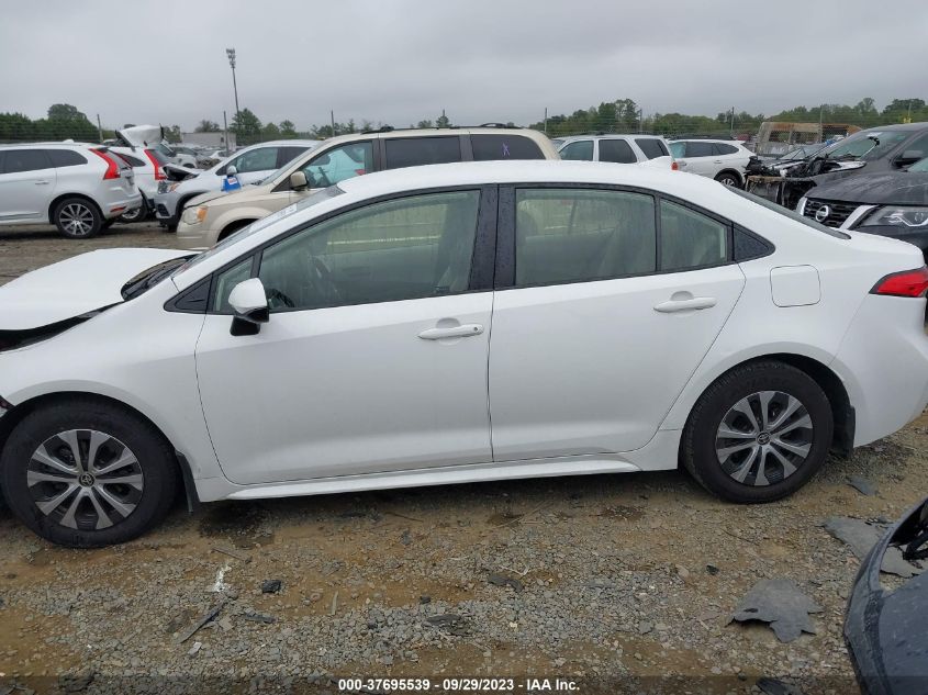 JTDEAMDE0N3005012 2022 Toyota Corolla Hybrid Le