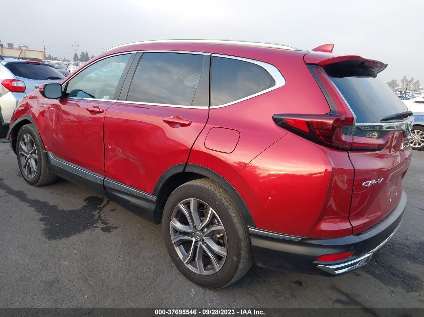 2022 Honda Cr-V Hybrid Touring VIN: 5J6RT6H98NL022462 Lot: 37695546