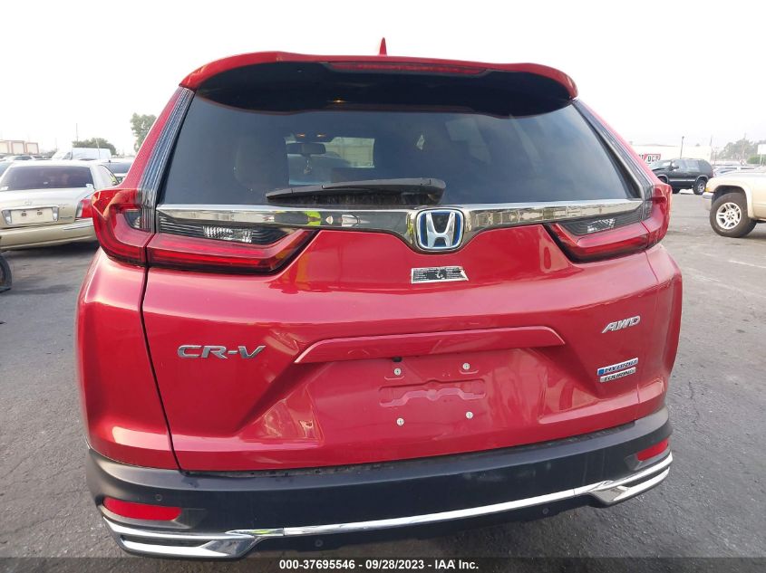 2022 Honda Cr-V Hybrid Touring VIN: 5J6RT6H98NL022462 Lot: 37695546