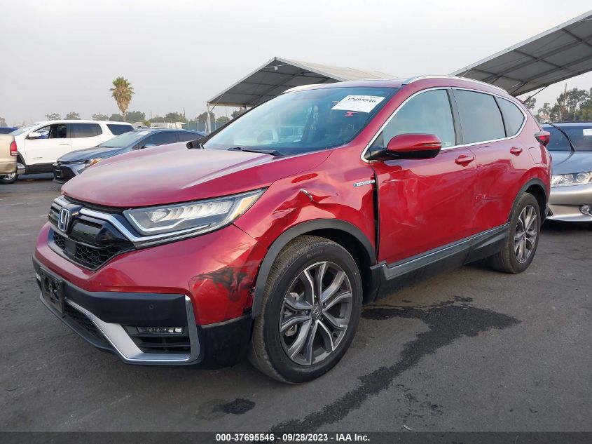 2022 Honda Cr-V Hybrid Touring VIN: 5J6RT6H98NL022462 Lot: 37695546