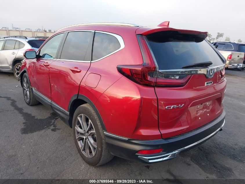 2022 Honda Cr-V Hybrid Touring VIN: 5J6RT6H98NL022462 Lot: 37695546