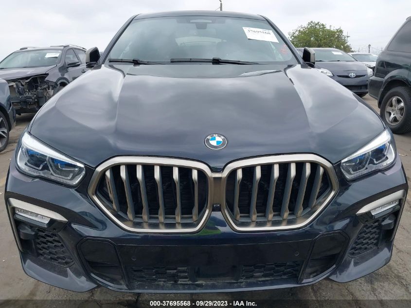 VIN 5UXCY8C01M9F75663 2021 BMW X6, M50I no.13