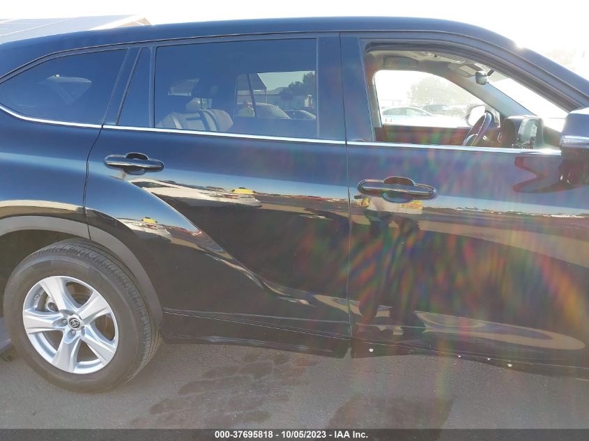 2021 Toyota Highlander L/Le VIN: 5TDZZRAH9MS041011 Lot: 37695818