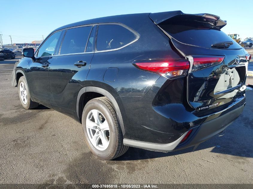 2021 Toyota Highlander L/Le VIN: 5TDZZRAH9MS041011 Lot: 37695818