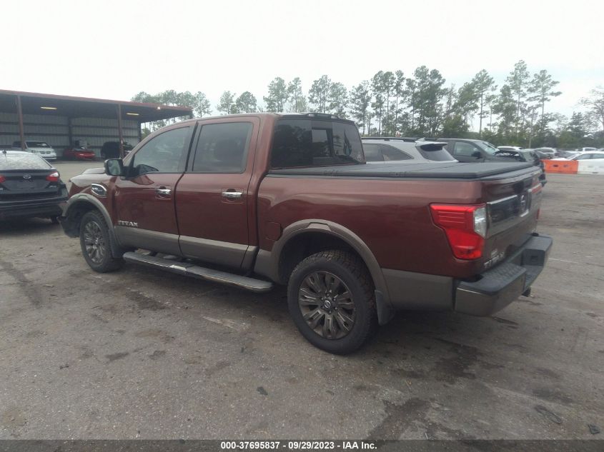 2017 Nissan Titan Platinum Reserve VIN: 1N6AA1E58HN502441 Lot: 37695837