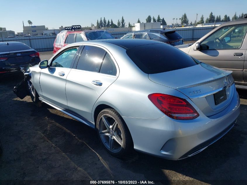 2015 Mercedes-Benz C 300 Sport/Luxury/ VIN: 55SWF4JB8FU064411 Lot: 37695876