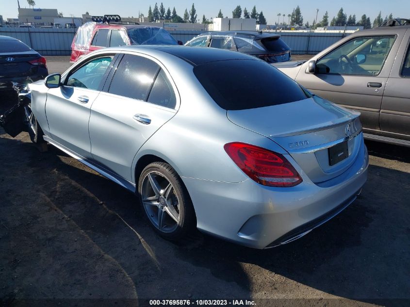 2015 Mercedes-Benz C 300 Sport/Luxury/ VIN: 55SWF4JB8FU064411 Lot: 37695876