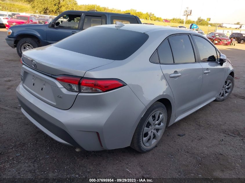 2022 Toyota Corolla Le VIN: 5YFEPMAE3NP304097 Lot: 37695954