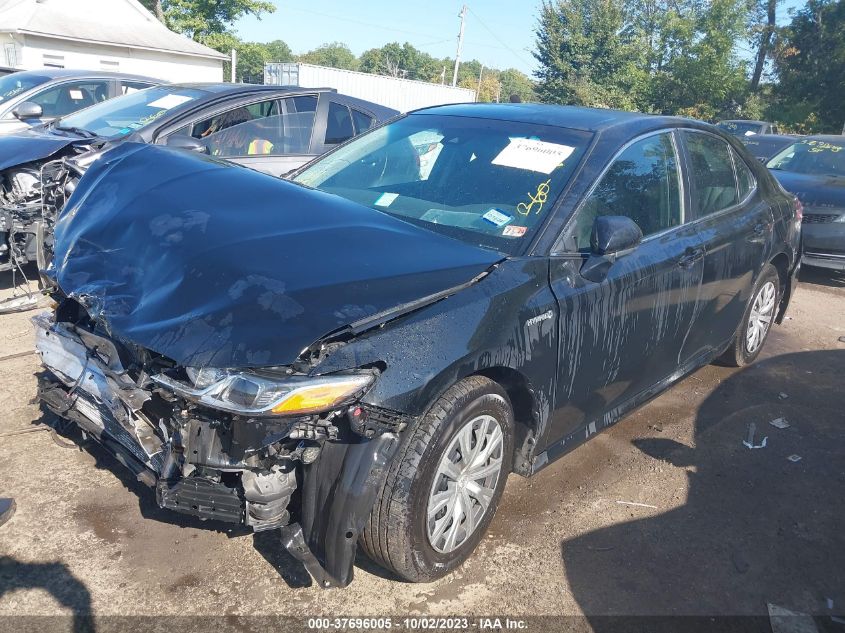 2018 Toyota Camry Hybrid Le VIN: 4T1B31HK6JU501475 Lot: 37696005